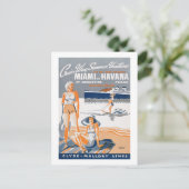 Cruise-Way Summer Vacations 1937  Flyer Pos Briefkaart (Staand voorkant)