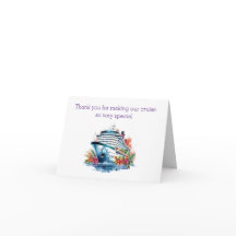 Cruise werknemer Hartelijk dank