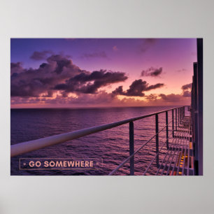 Cruisebestemming Poster