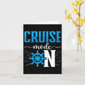 Cruiseboot Cruise-modus op cruiseschip Kaart (Gele Bloem)