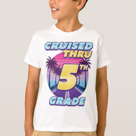 Cruised Thru 5th Grade Afstuderen T-shirt