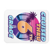 Cruised Thru 6th Grade Afstuderen Flex Magneet (Horizontaal)