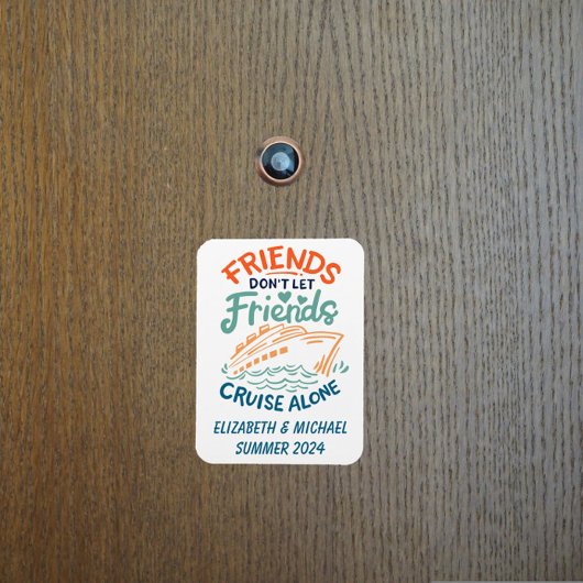 Cruisedeur voor vrienden Trip Magneet