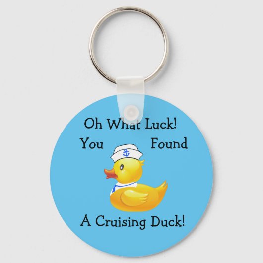 Cruiseduck Sleutelhanger (Voorkant)