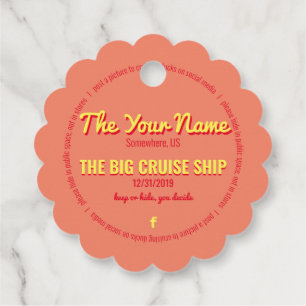 cruiseeenden gepersonaliseerd bedankjes labels