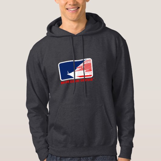 Cruisehoody van Major League - voor- en achterafdr Hoodie (Voorkant)