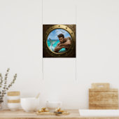 Cruisehut Zeemeerman Poster (Keuken)