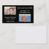 Cruisekaart Visitekaartje (Voorkant / Achterkant)