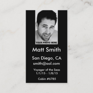 Cruisekaart Visitekaartje