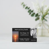 Cruisekaart Visitekaartje (Staand voorkant)