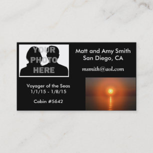 Cruisekaart Visitekaartje