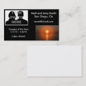 Cruisekaart Visitekaartje (Voorkant / Achterkant)