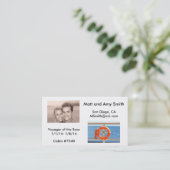 Cruisekaart Visitekaartje (Staand voorkant)