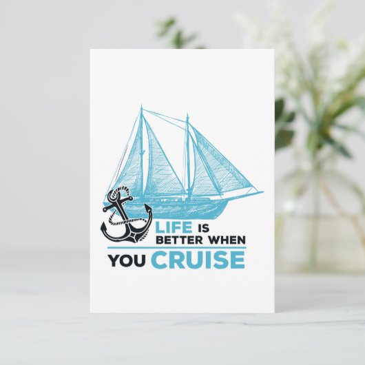 cruiseleven is beter als je kruipt kaart (Staand voorkant)