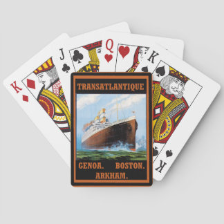 Cruiselijnen met lovecraft: Arkham Speelkaarten