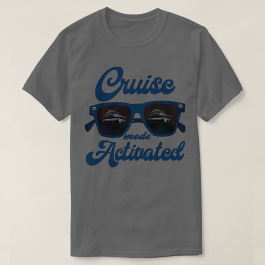 Cruisemodus geactiveerd t-shirt (Design voorkant)