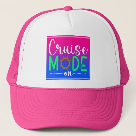 Cruisemodus ingeschakeld trucker pet (Voorkant)