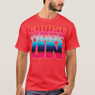 Cruisemodus op afstemming van gezin t-shirt