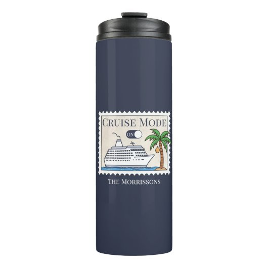 Cruisemodus op gepersonaliseerd thermosbeker (Voorkant)