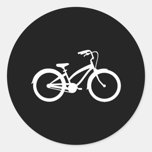 Cruisemodus Ronde Sticker (Voorkant)