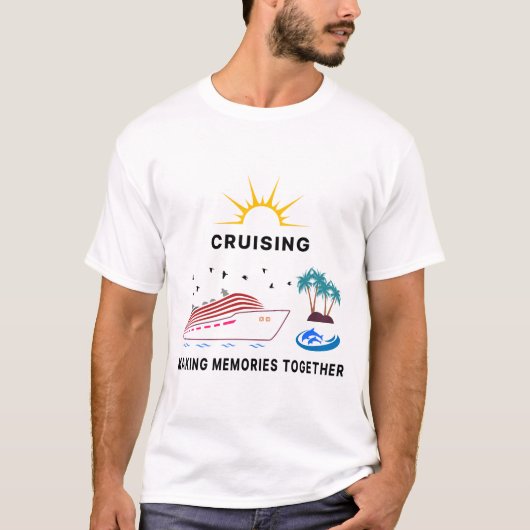 Cruisen en samen herinneringen maken t-shirt (Voorkant)