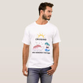 Cruisen en samen herinneringen maken t-shirt (Voorkant volledig)