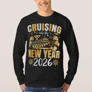 Cruisen het nieuwe jaar in 2026 Heren LS T-shirt