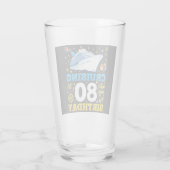 Cruisen in mijn 60 verjaardagsfeestje Drink Glas (Achterkant)