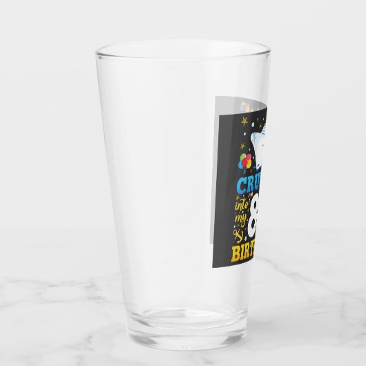 Cruisen in mijn 60 verjaardagsfeestje Drink Glas (Rechts)