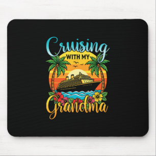 Cruisen Met Mijn Oma Grootmoeder Cruise Vakantie Muismat
