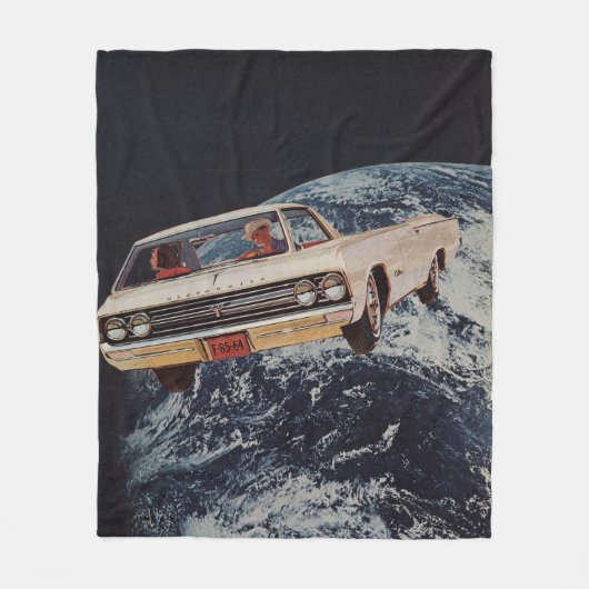 Cruisen met P Fleece Deken (Voorkant)