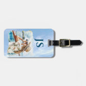 Cruisen met verrekijker bagagelabel (Voorkant horizontaal)