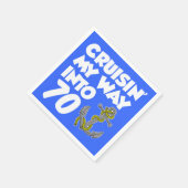 Cruisen Mijn Weg In 70 Boat Thema Party Servetten (Hoek)