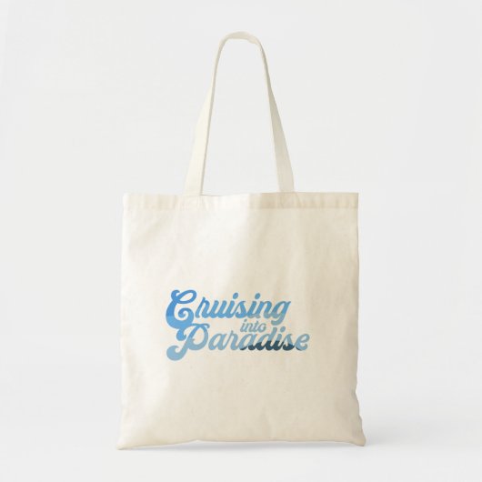 Cruisen naar het Paradijs Tote Bag (Voorkant)