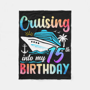 Cruisen naar mijn 15e verjaardag 15 jaar oude gebo fleece deken