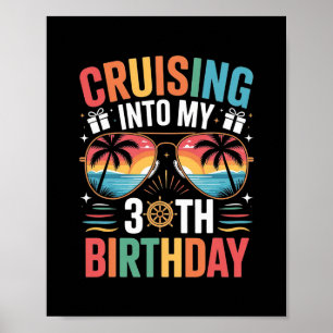 Cruisen naar mijn 30e verjaardag Familie Cruise 30 Poster