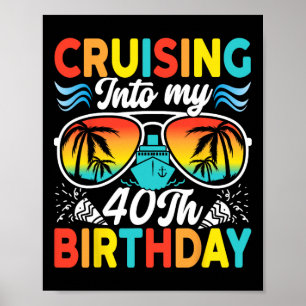 Cruisen naar mijn 40e verjaardag Familie Cruise 40 Poster
