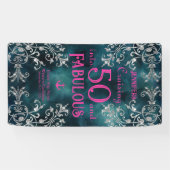 Cruisen naar XX en Fabulous Birthday Cruise Door Spandoek (Horizontaal)