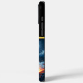 Cruisen onder het maanlicht in een klassieke hot r Case-Mate iPhone case (Achterkant / Links)