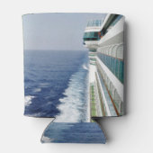 Cruisen op Balkon Rij gepersonaliseerd Blikjeskoeler (Achterkant)