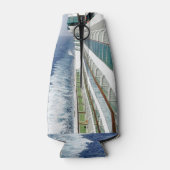 Cruisen op Balkon Rij gepersonaliseerd Flesjeskoeler (Achterkant)