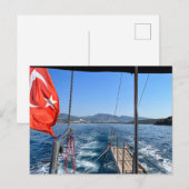 Cruisen op het Egeïsche Zee Briefkaart