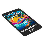 Cruisen samen Forever Cruise Paar Magnet Magneet (Rechterzijde)