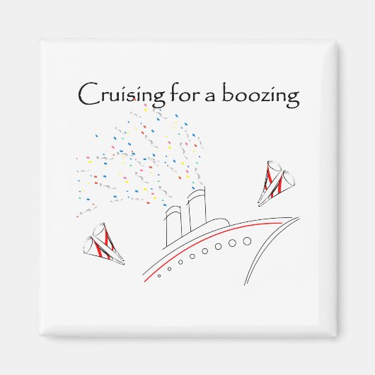 Cruisen voor een Boozing Magneet (Voorkant)