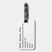 CRUISEOLOGIST - Funny Cruise Ship Vacking Bagagelabel (Achterkant verticaal)