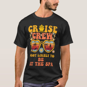 Cruiseploeg waarschijnlijk bij de Spa Matching T-shirt