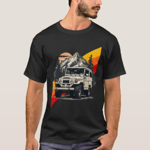 Cruiser 40 Serie Mountain Offroad 4 Wheel Drive 4 T-shirt