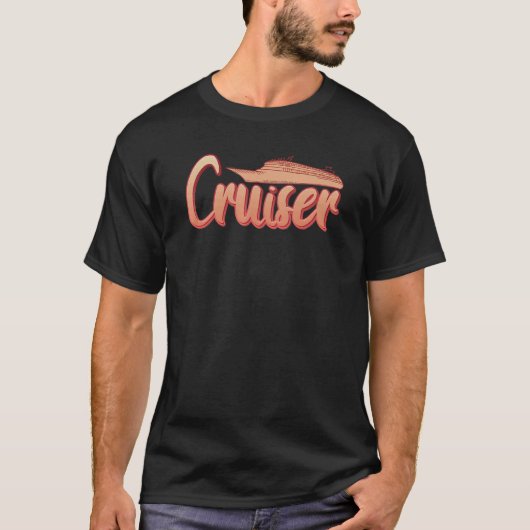 Cruiser Anchor Boat Nautic T-shirt (Voorkant)