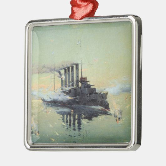 Cruiser Askold Metalen Ornament (Links)