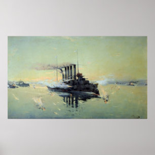 Cruiser Askold Poster